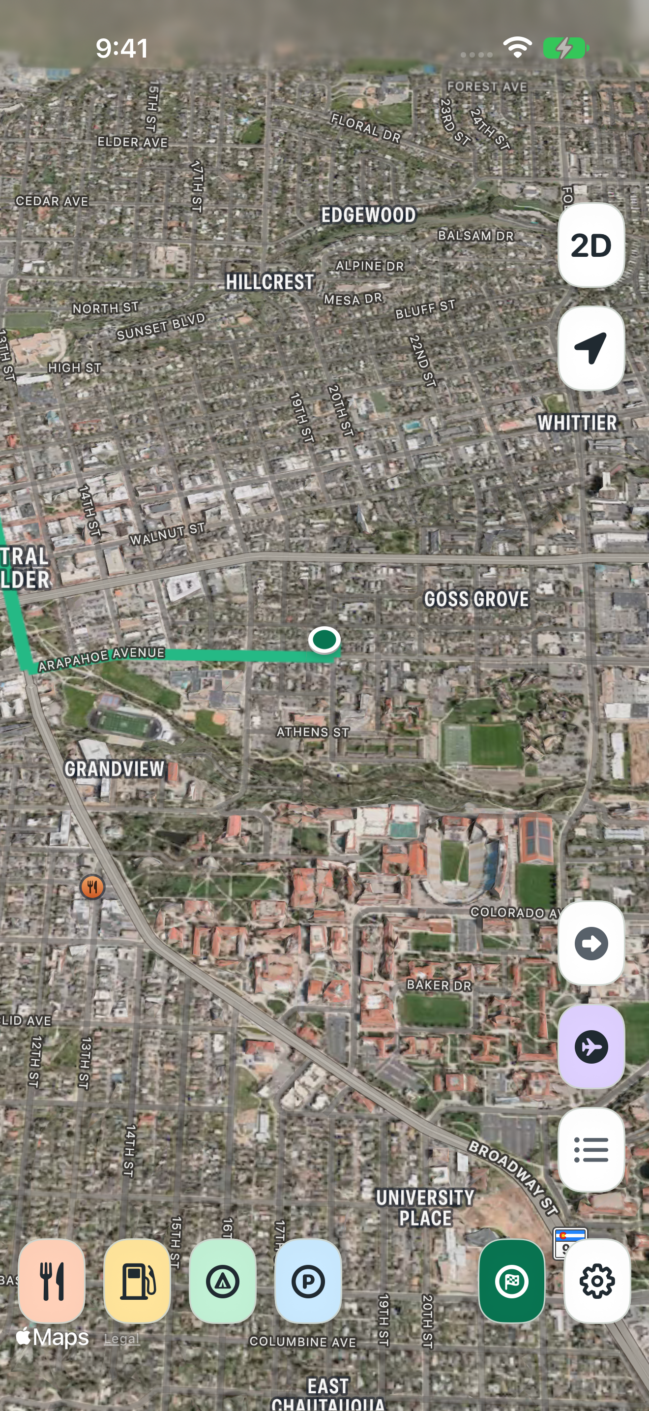 RV Trip Co-pilot version 2 route map